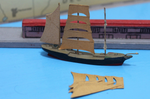 Dreimastbark defekt (1 St.) D 1935 Wiking